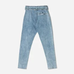 Texto Pantalons & Jeans^Jean slouchy délavé BLEU