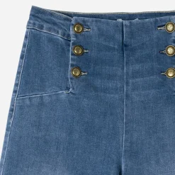 Texto Pantalons & Jeans^Jean à pont BLEU