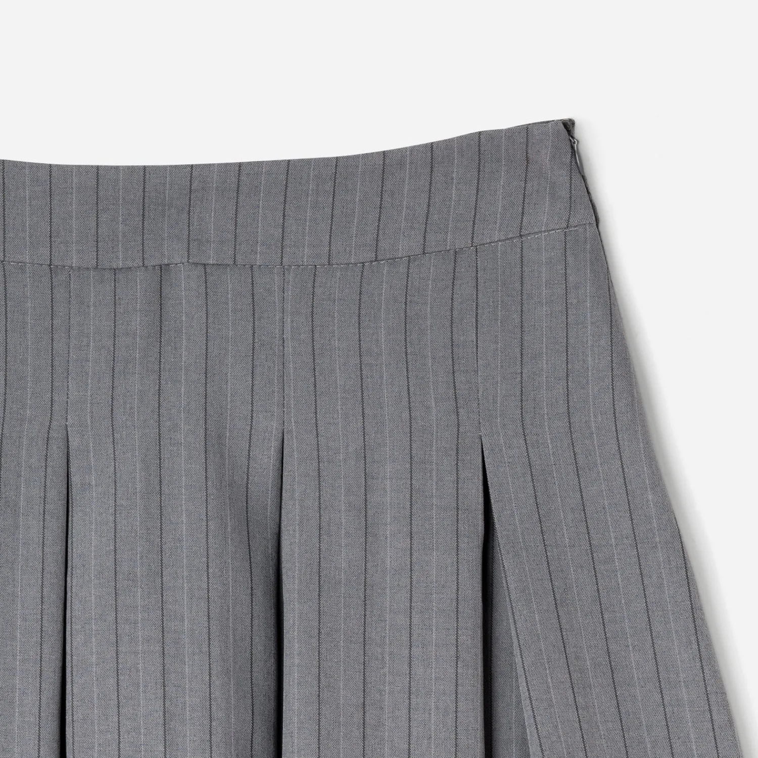Texto Jupes^Jupe de tailleur e rayures tennis GRIS