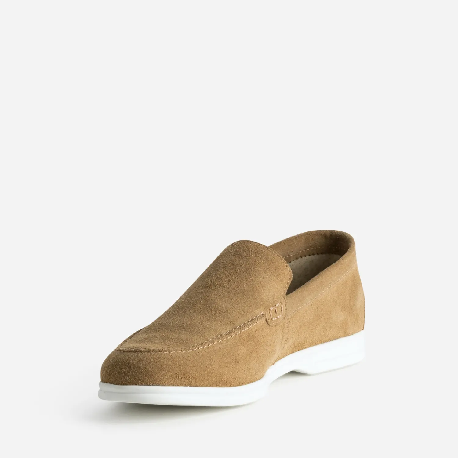 Eram Mocassins^Mocassin cuir velours BEIGE