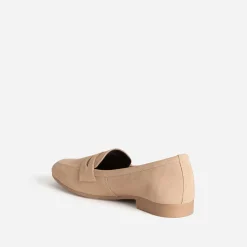 Eram Mocassins/Slippers^Mocassin cuir velours BEIGE