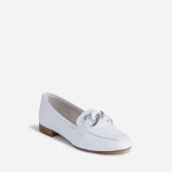 Eram Mocassins/Slippers^Mocassin éco-conçu en cuir BLANC