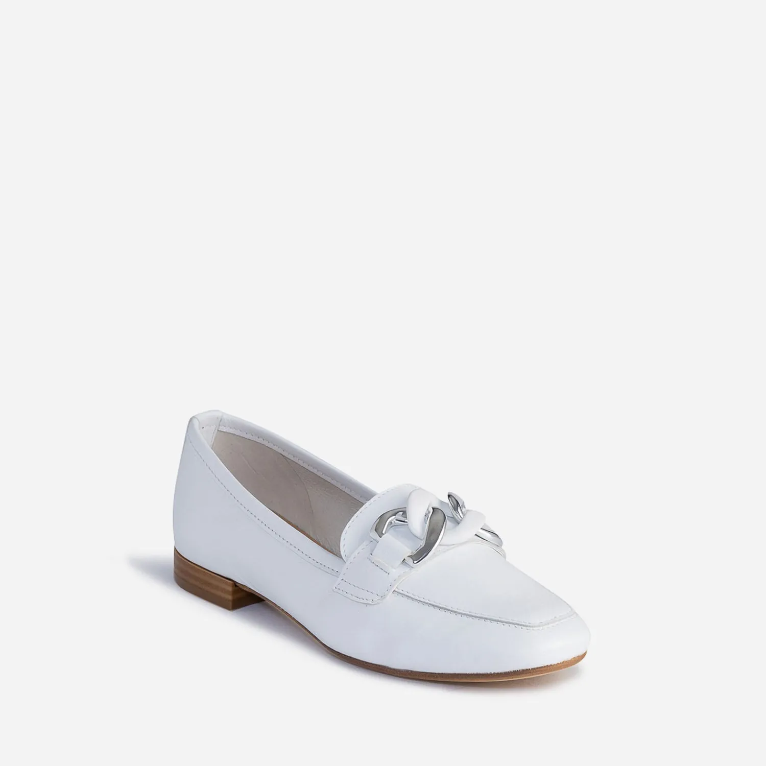 Eram Mocassins/Slippers^Mocassin éco-conçu en cuir BLANC