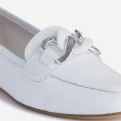 Eram Mocassins/Slippers^Mocassin éco-conçu en cuir BLANC