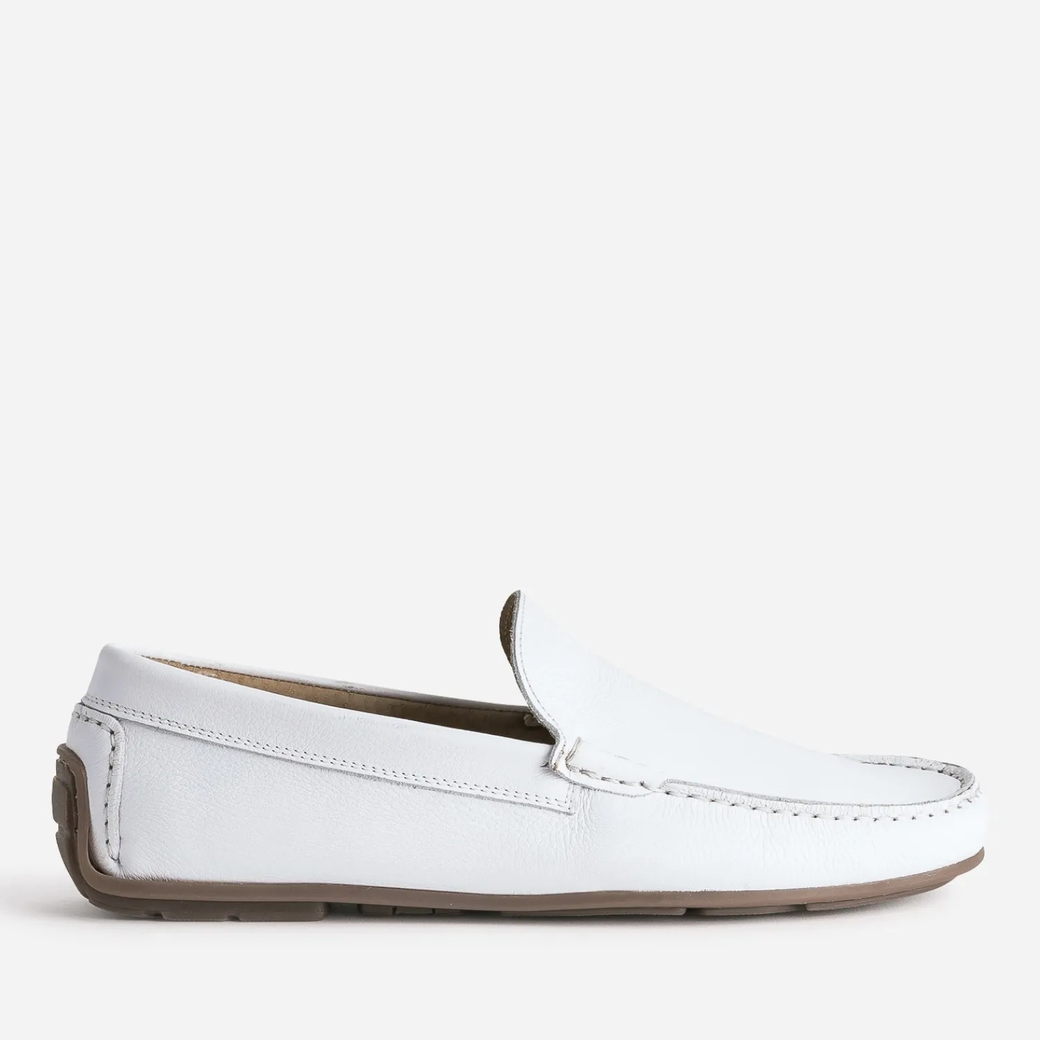 Eram Mocassins^Mocassin en cuir BLANC