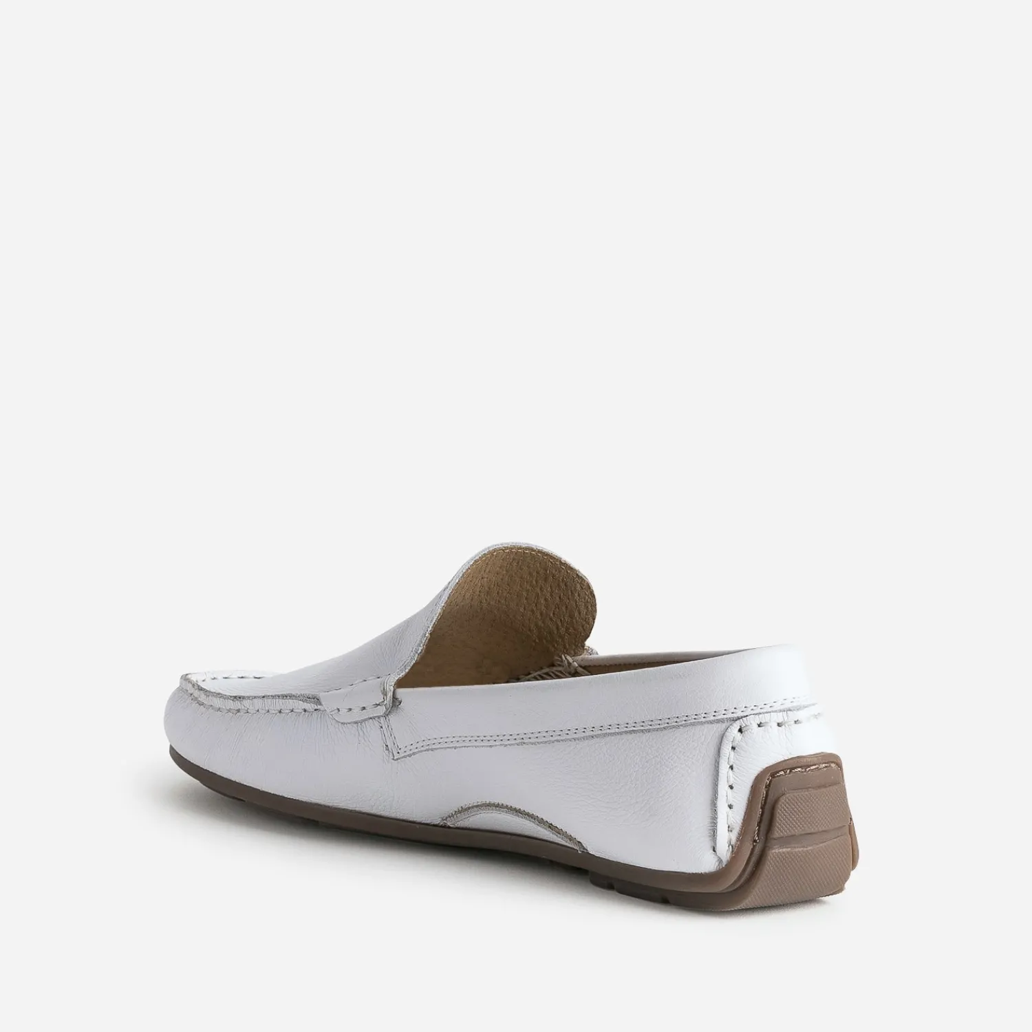 Eram Mocassins^Mocassin en cuir BLANC