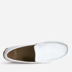 Eram Mocassins^Mocassin en cuir BLANC
