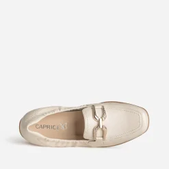 Caprice Mocassins/Slippers^Mocassin beige clair cuir ECRU