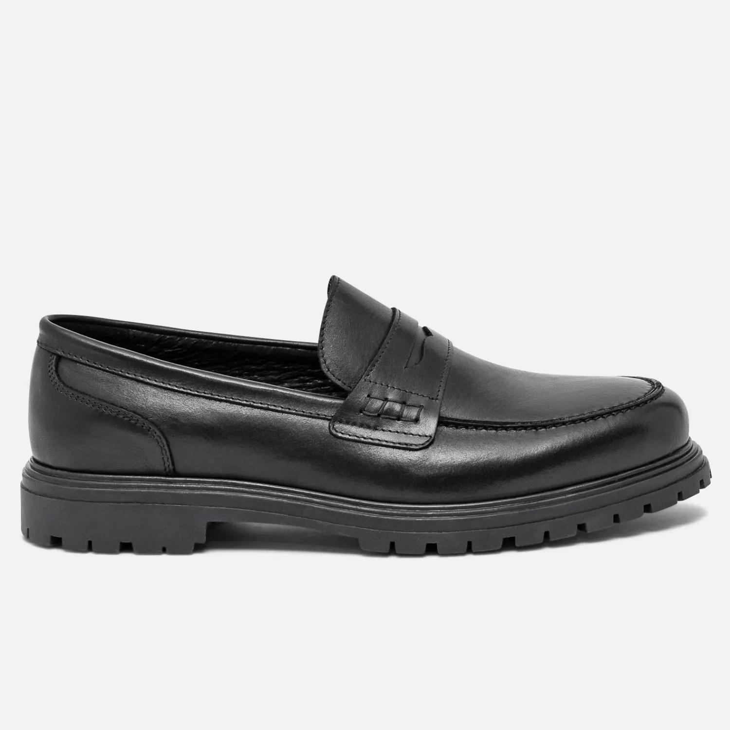 Eram Mocassins|Chaussures De Ville^Mocassin éco-conçu en cuir NOIR