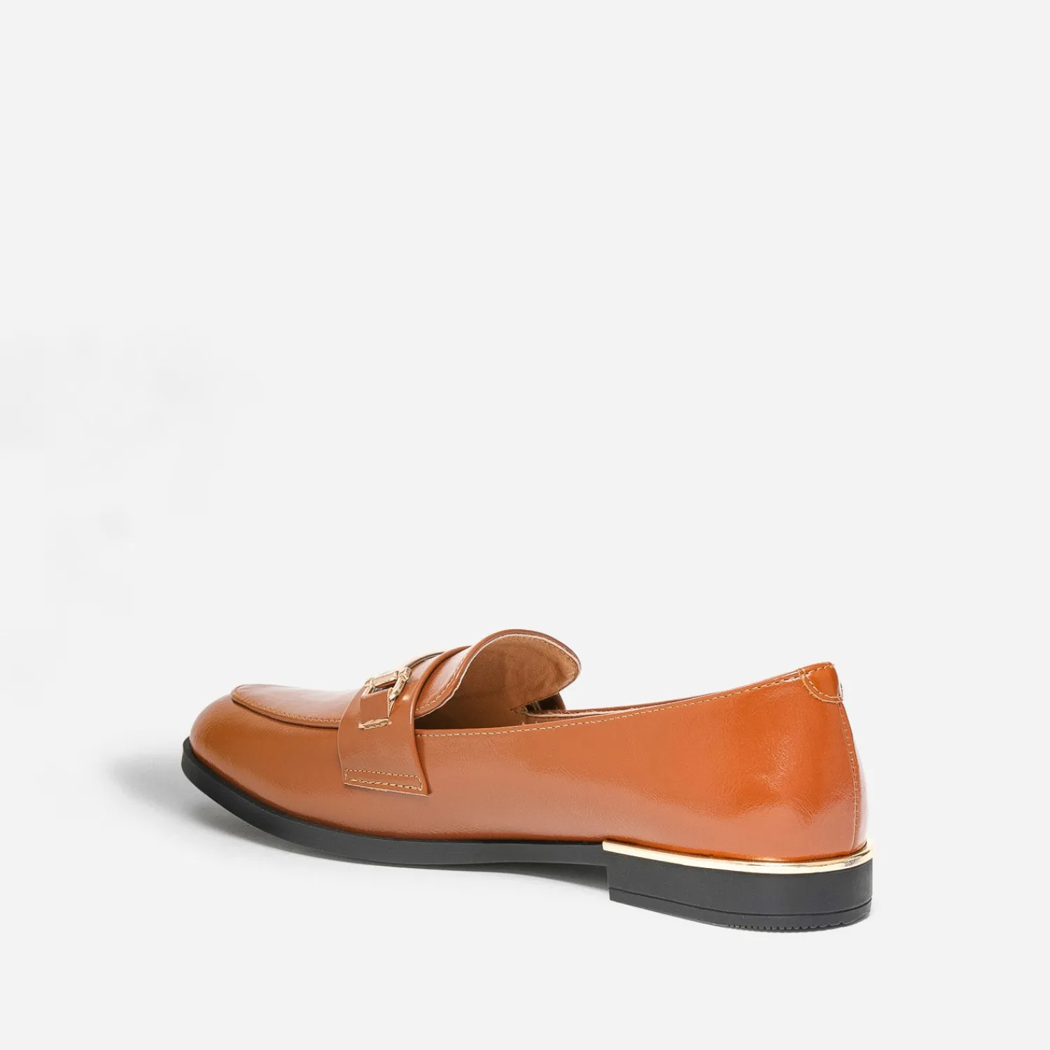Eram Mocassins/Slippers^Mocassin cognac détails dorés MARINE