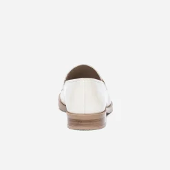 Eram Flex Mocassins/Slippers^Mocassin écru cuir verni BEIGE CLAIR