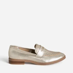 Eram Flex Mocassins/Slippers^Mocassin dé cuir perfé OR