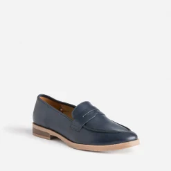 Eram Flex Mocassins/Slippers^Mocassin en cuir MARINE