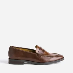 Eram Flex Mocassins/Slippers^Mocassin foncé en cuir MARRON