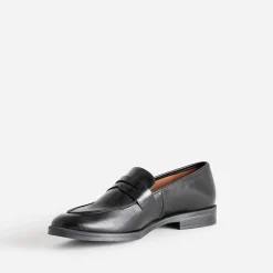 Eram Flex Mocassins/Slippers^Mocassin en cuir NOIR