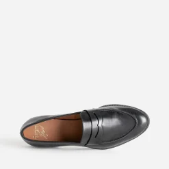Eram Flex Mocassins/Slippers^Mocassin en cuir NOIR