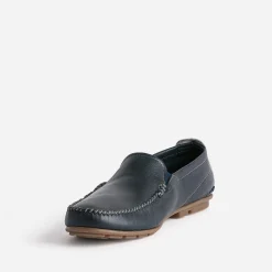 Fluchos Mocassins^Mocassin en cuir MARINE