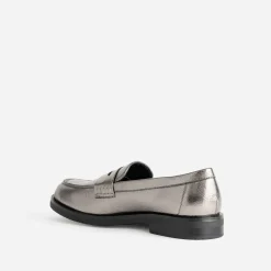 Eram Mocassins/Slippers^Mocassin gris foncé métallisé ARGENT