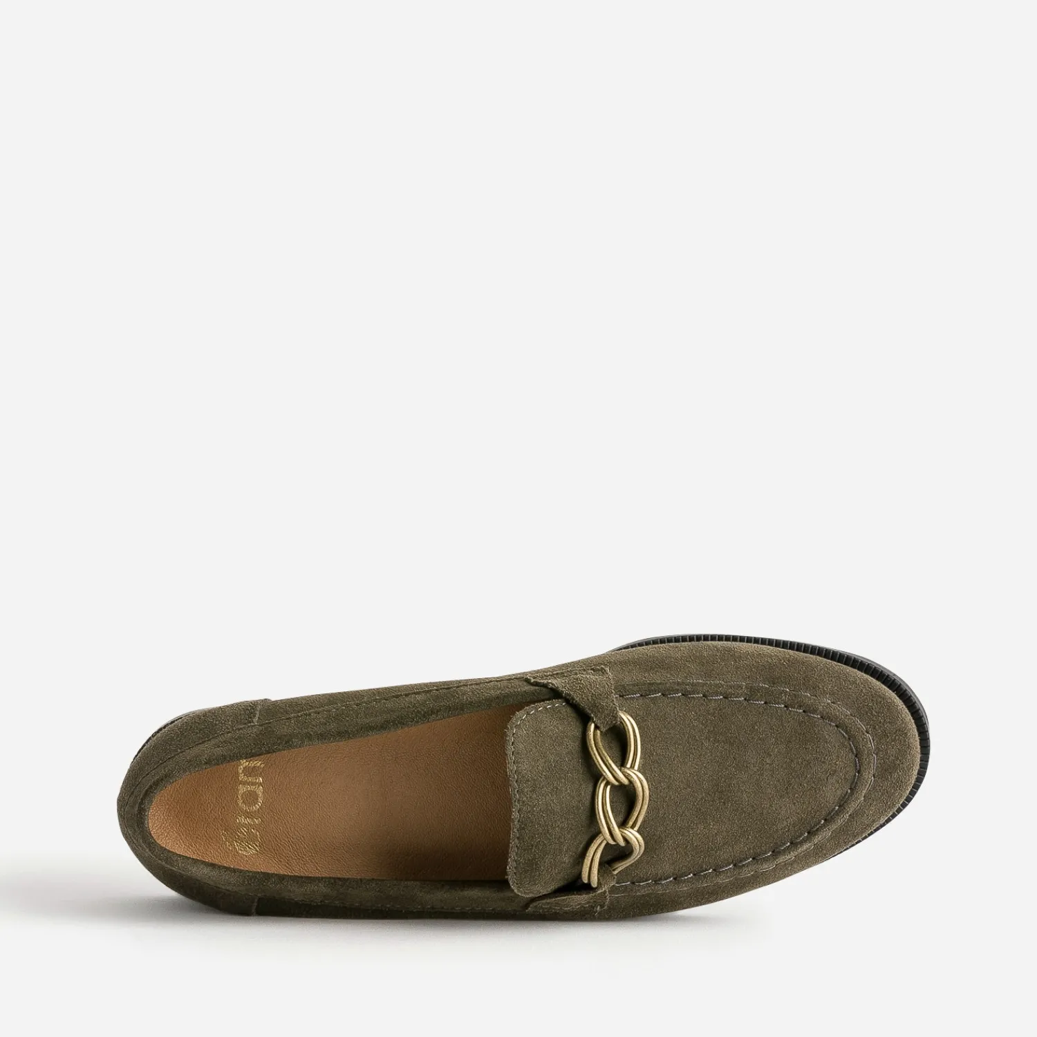 Eram Mocassins/Slippers^Mocassin cuir velours KAKI