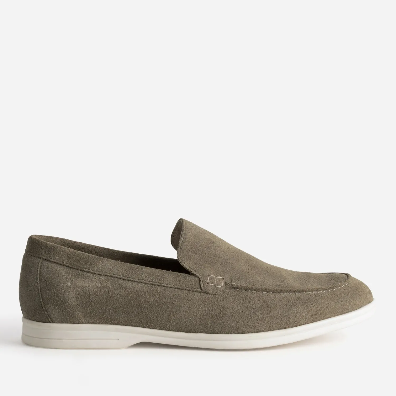 Eram Mocassins^Mocassin cuir velours KAKI
