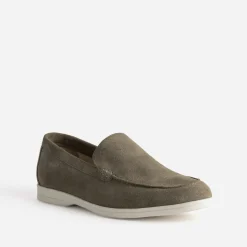 Eram Mocassins^Mocassin cuir velours KAKI