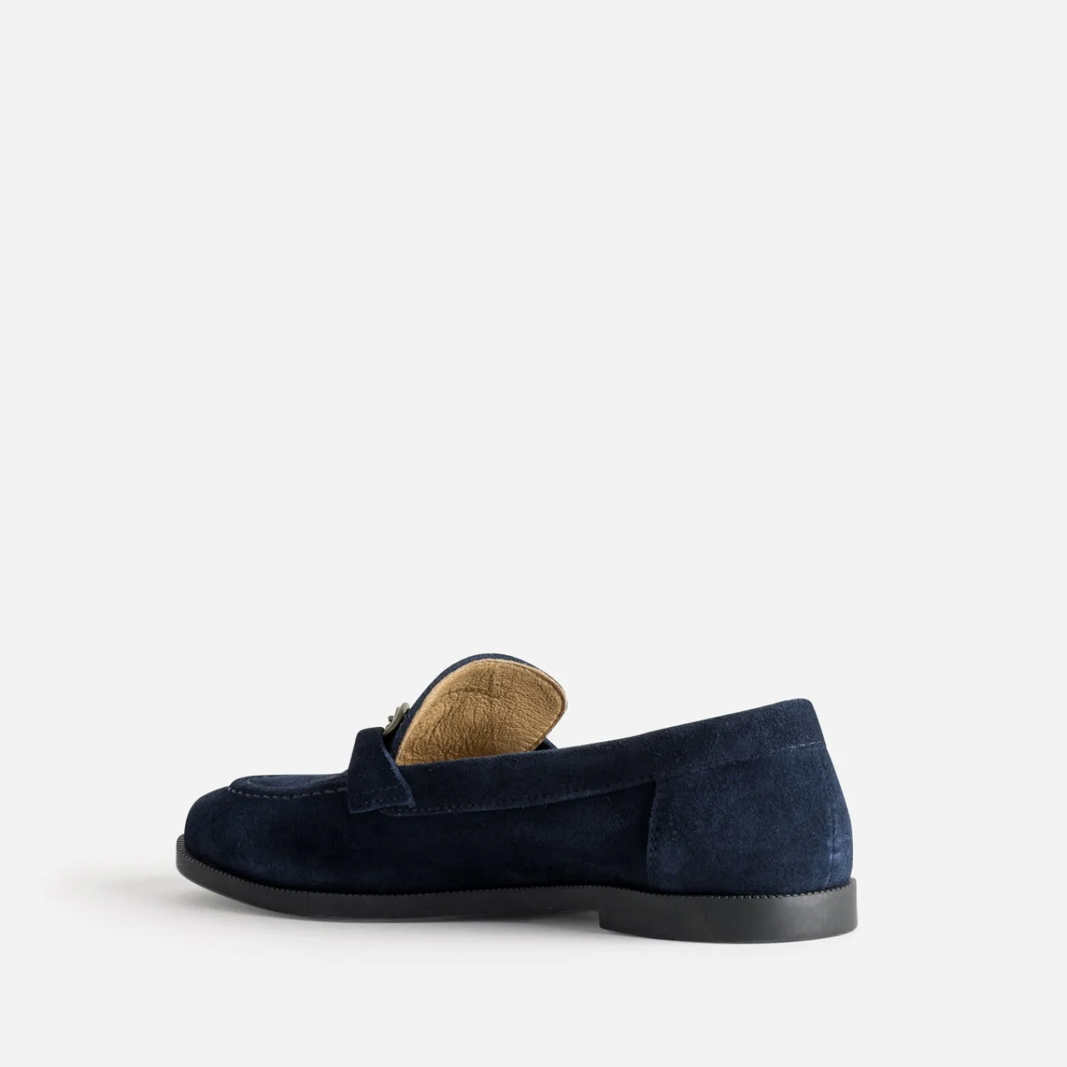 Eram Mocassins/Slippers^Mocassin cuir velours MARINE