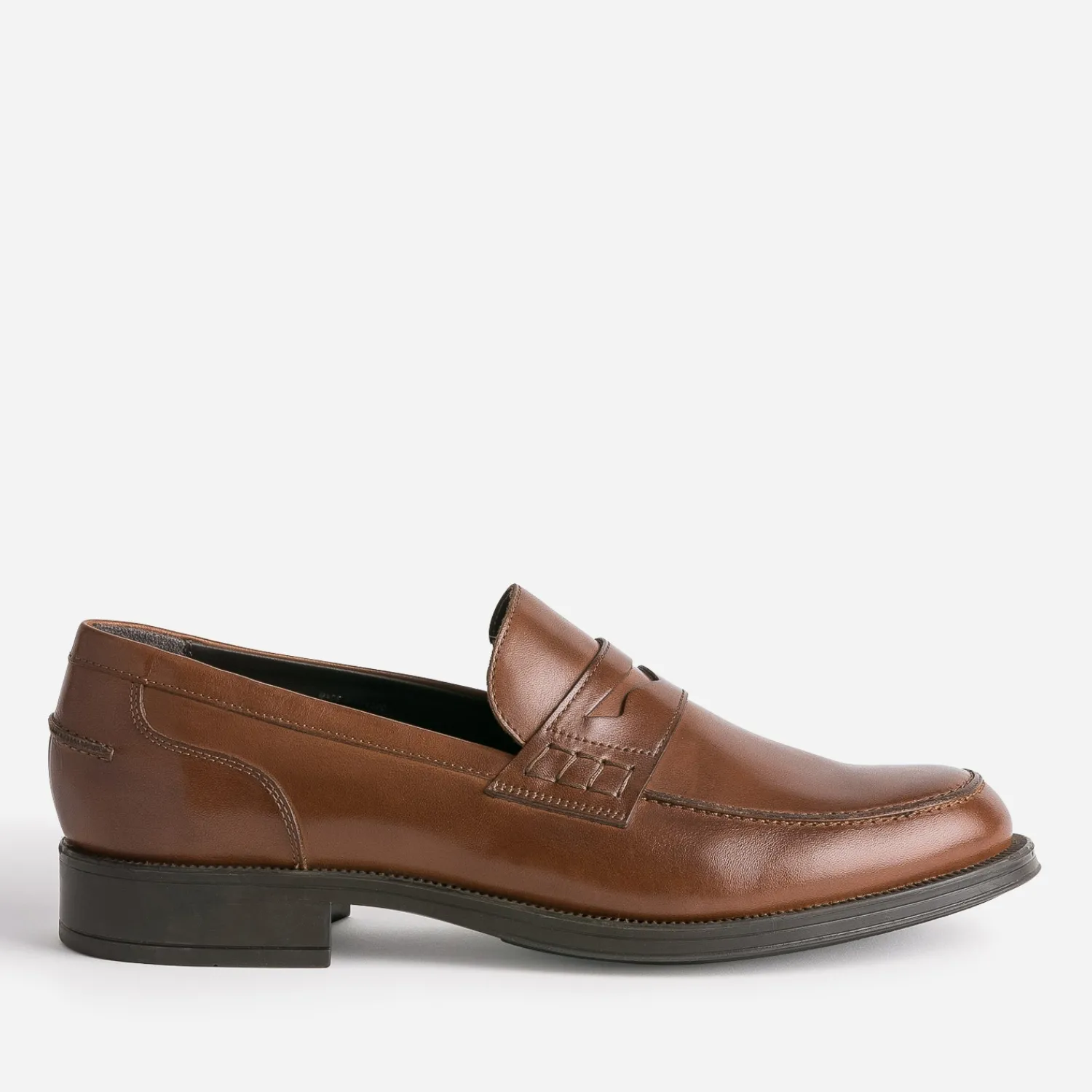 Eram Mocassins|Chaussures De Ville^Mocassin marron foncé cuir COGNAC