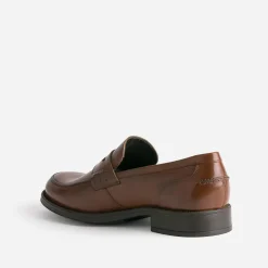 Eram Mocassins|Chaussures De Ville^Mocassin marron foncé cuir COGNAC