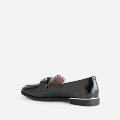 Eram Mocassins/Slippers^Mocassin barrette dorée NOIR