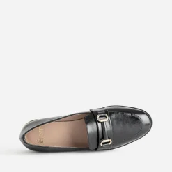 Eram Mocassins/Slippers^Mocassin barrette dorée NOIR