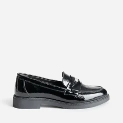 Eram Mocassins/Slippers^Mocassin cuir verni NOIR