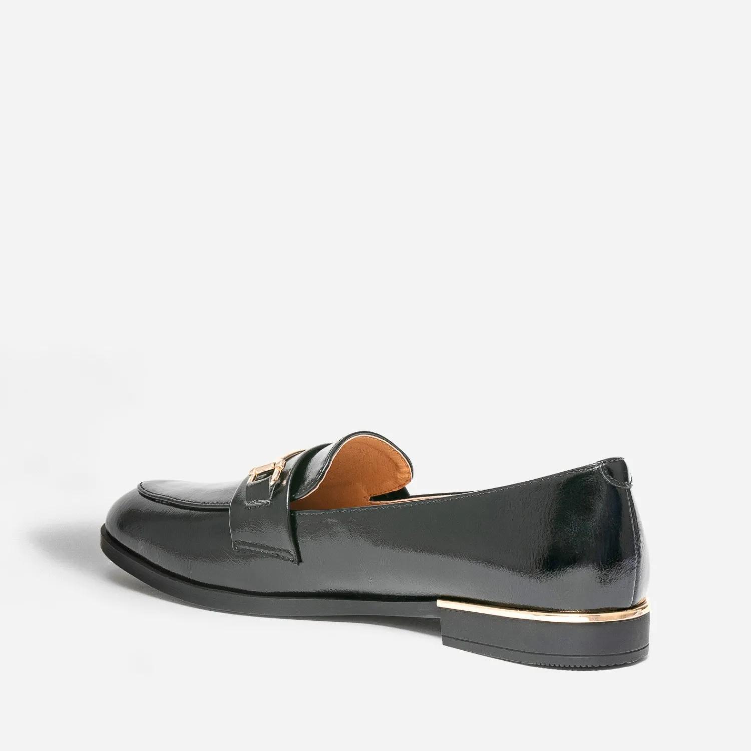 Eram Mocassins/Slippers^Mocassin détails dorés NOIR