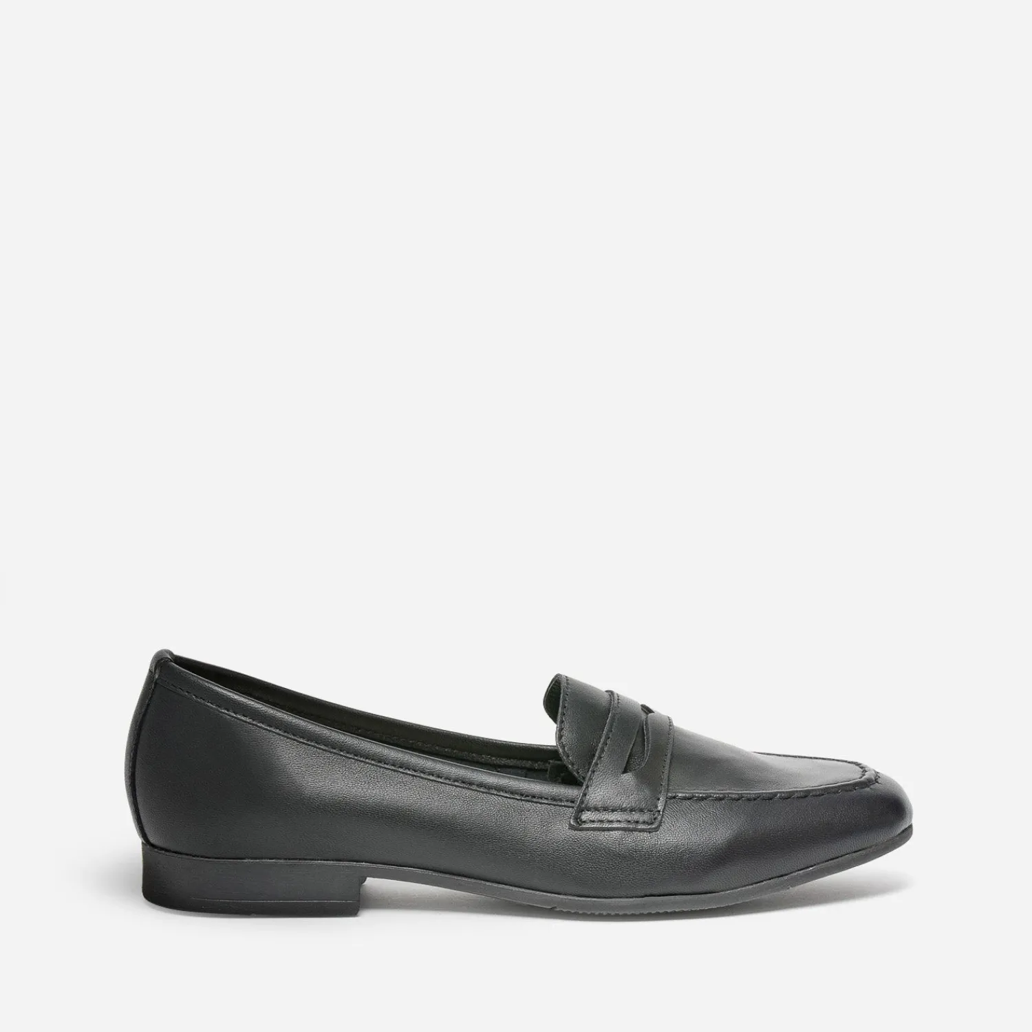 Eram Mocassins/Slippers^Mocassin en cuir NOIR