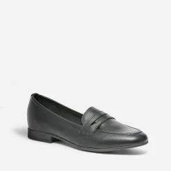 Eram Mocassins/Slippers^Mocassin en cuir NOIR