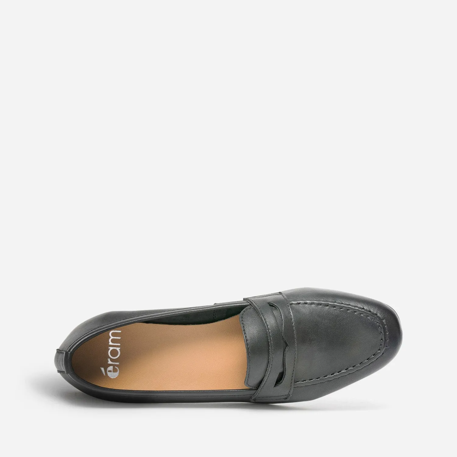 Eram Mocassins/Slippers^Mocassin en cuir NOIR