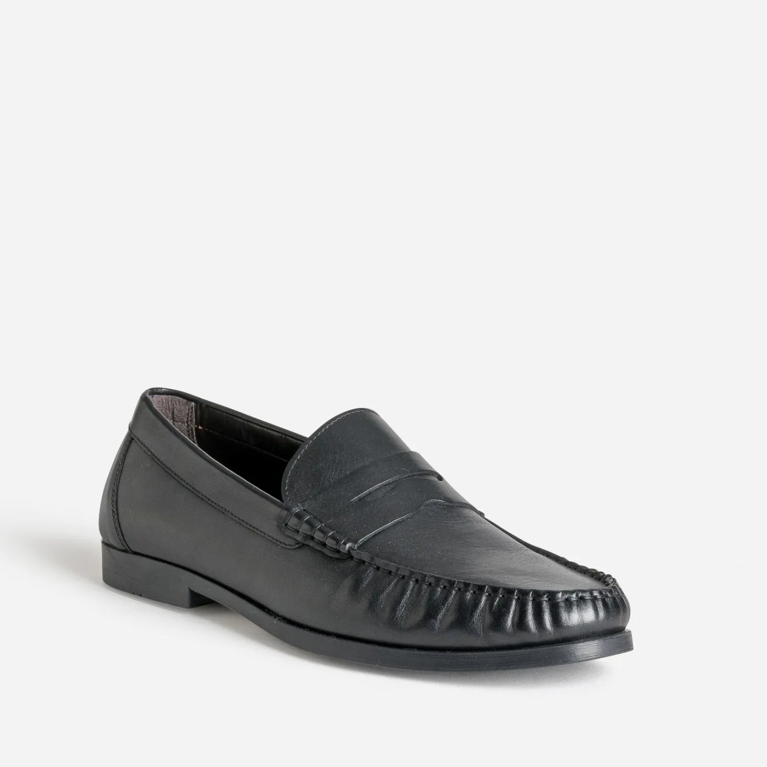 Eram Mocassins^Mocassin en cuir NOIR