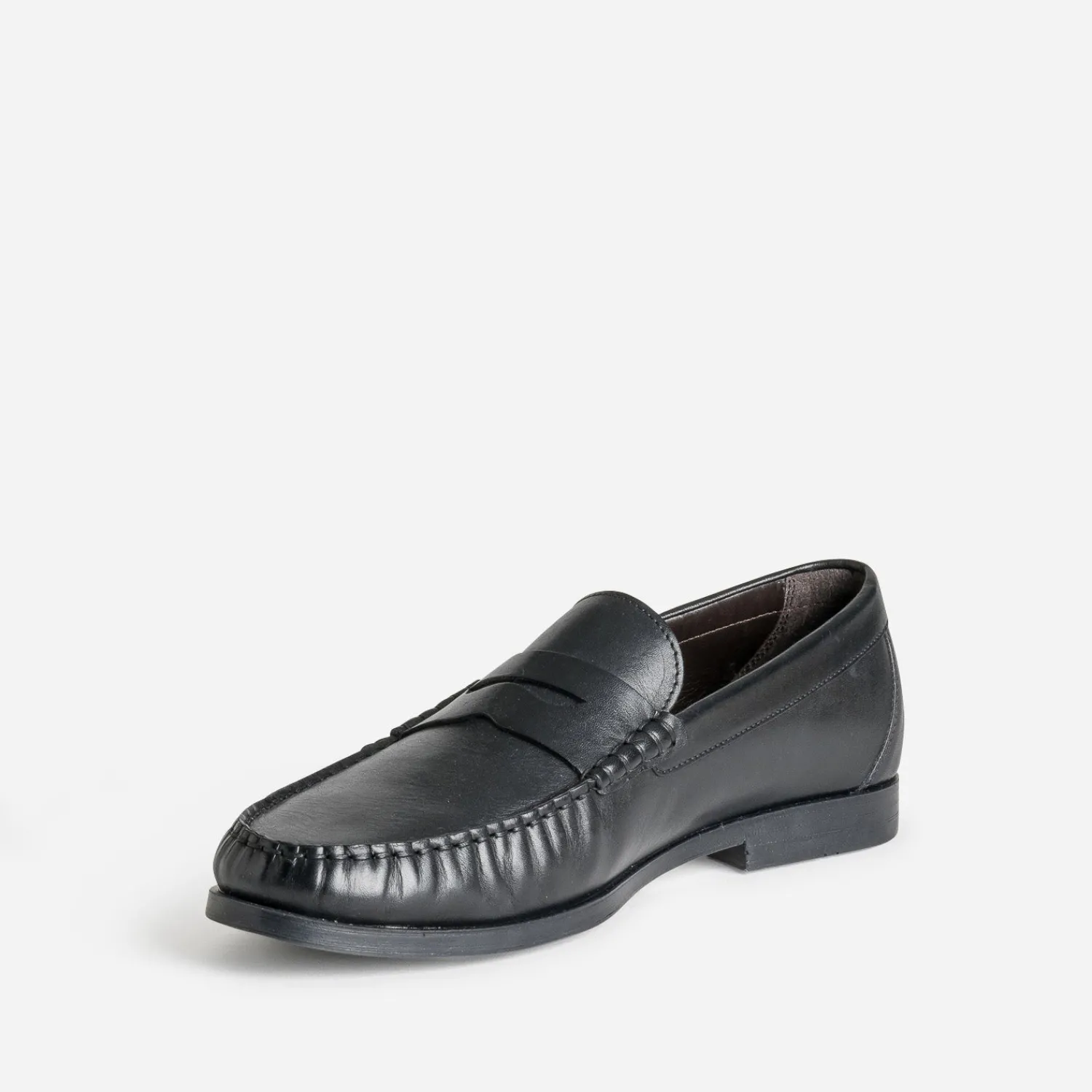 Eram Mocassins^Mocassin en cuir NOIR