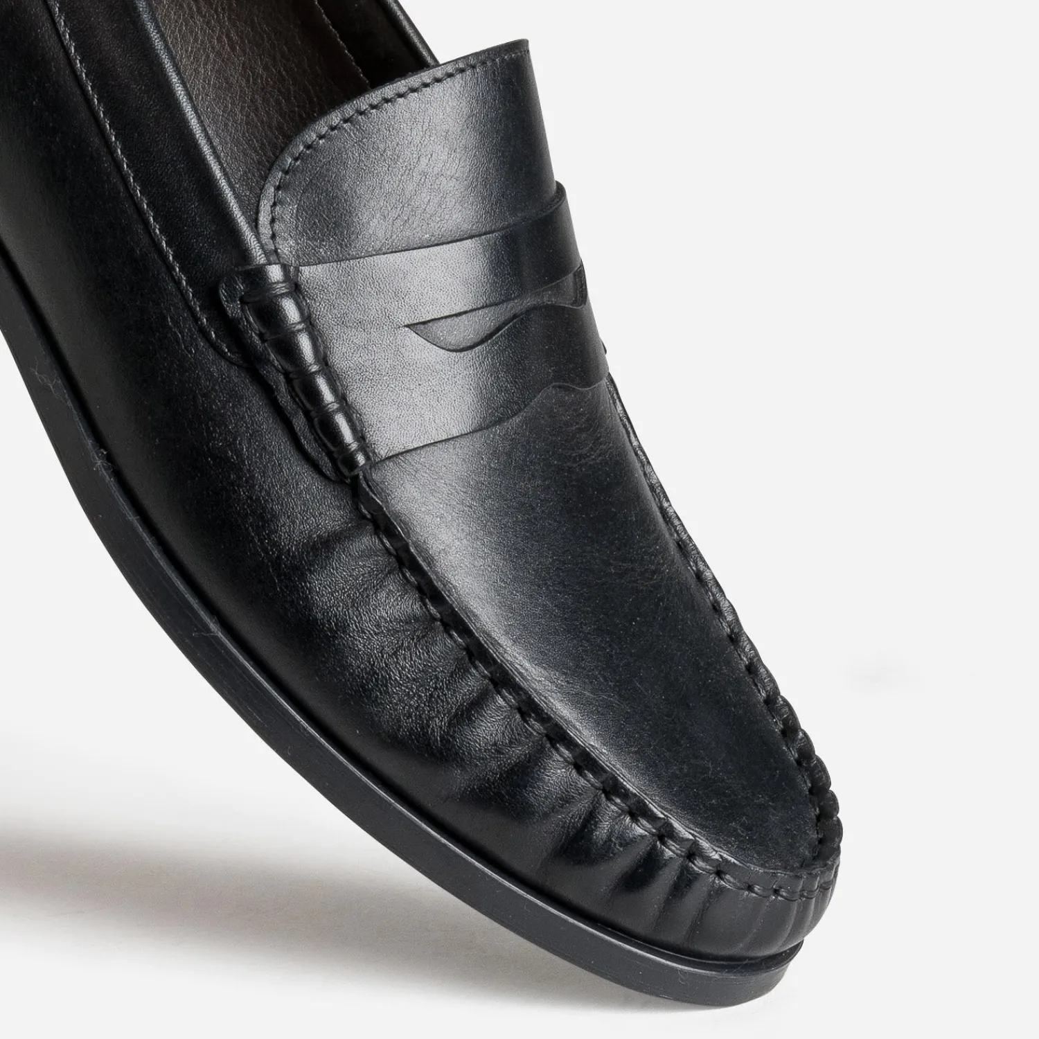 Eram Mocassins^Mocassin en cuir NOIR