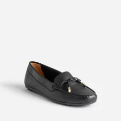 Caprice Mocassins/Slippers^Mocassin en cuir NOIR