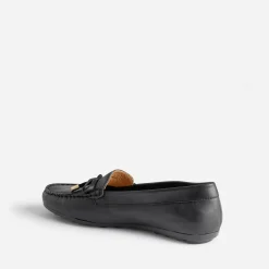 Caprice Mocassins/Slippers^Mocassin en cuir NOIR