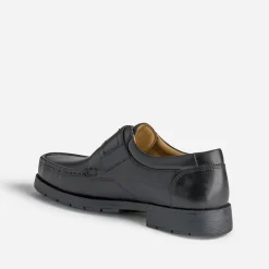 Eram Chaussures De Ville^Mocassin en cuir à scratch NOIR