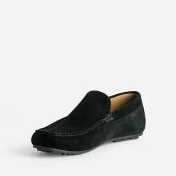 Eram Mocassins^Mocassin en cuir velours NOIR