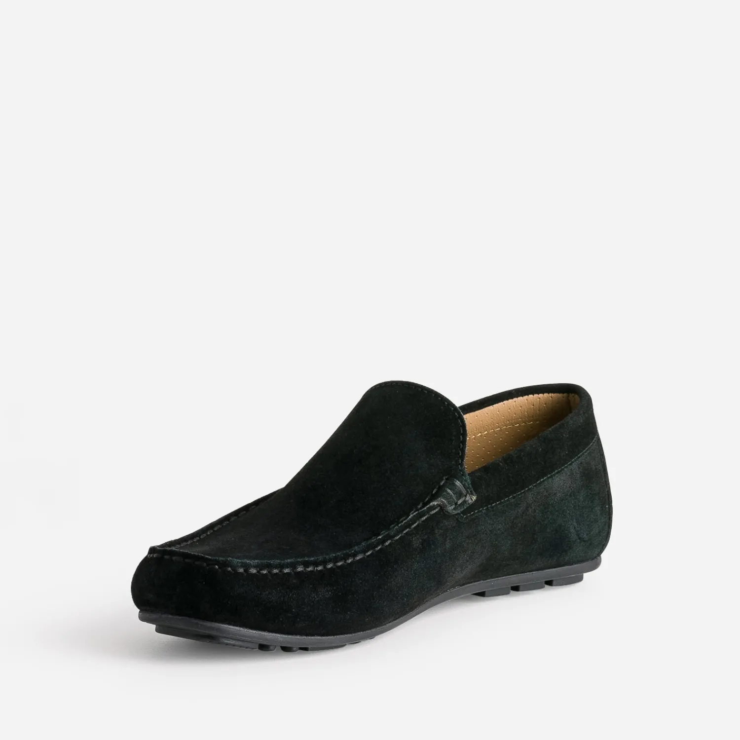 Eram Mocassins^Mocassin en cuir velours NOIR