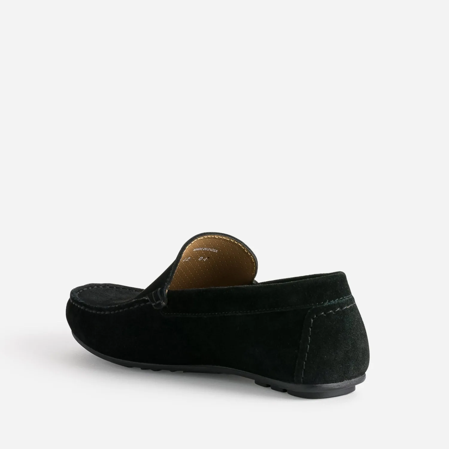 Eram Mocassins^Mocassin en cuir velours NOIR