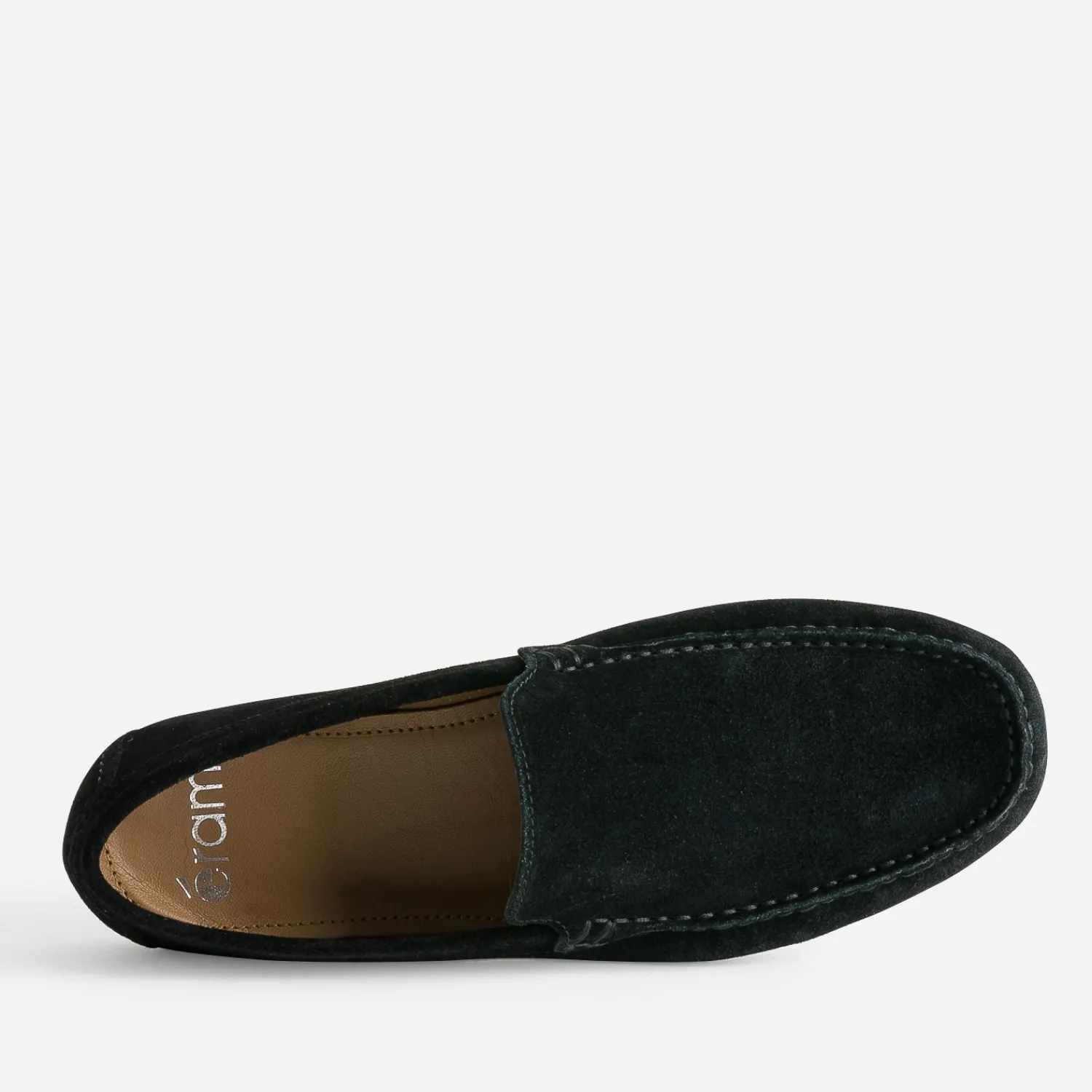 Eram Mocassins^Mocassin en cuir velours NOIR