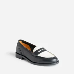 Eram Mocassins/Slippers^Mocassin et beige cuir NOIR