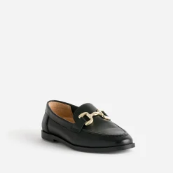Eram Mocassins/Slippers^Mocassin mors métal doré NOIR