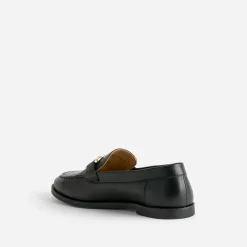 Eram Mocassins/Slippers^Mocassin mors métal doré NOIR