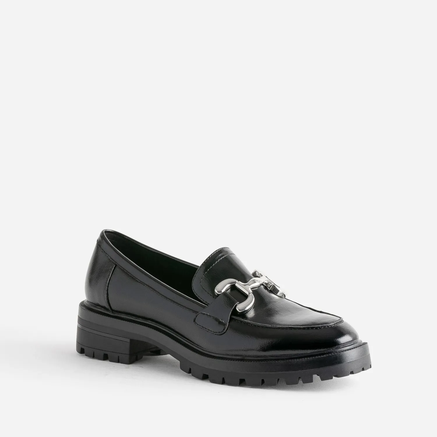 Texto Mocassins/Slippers^Mocassin à maxi mors NOIR