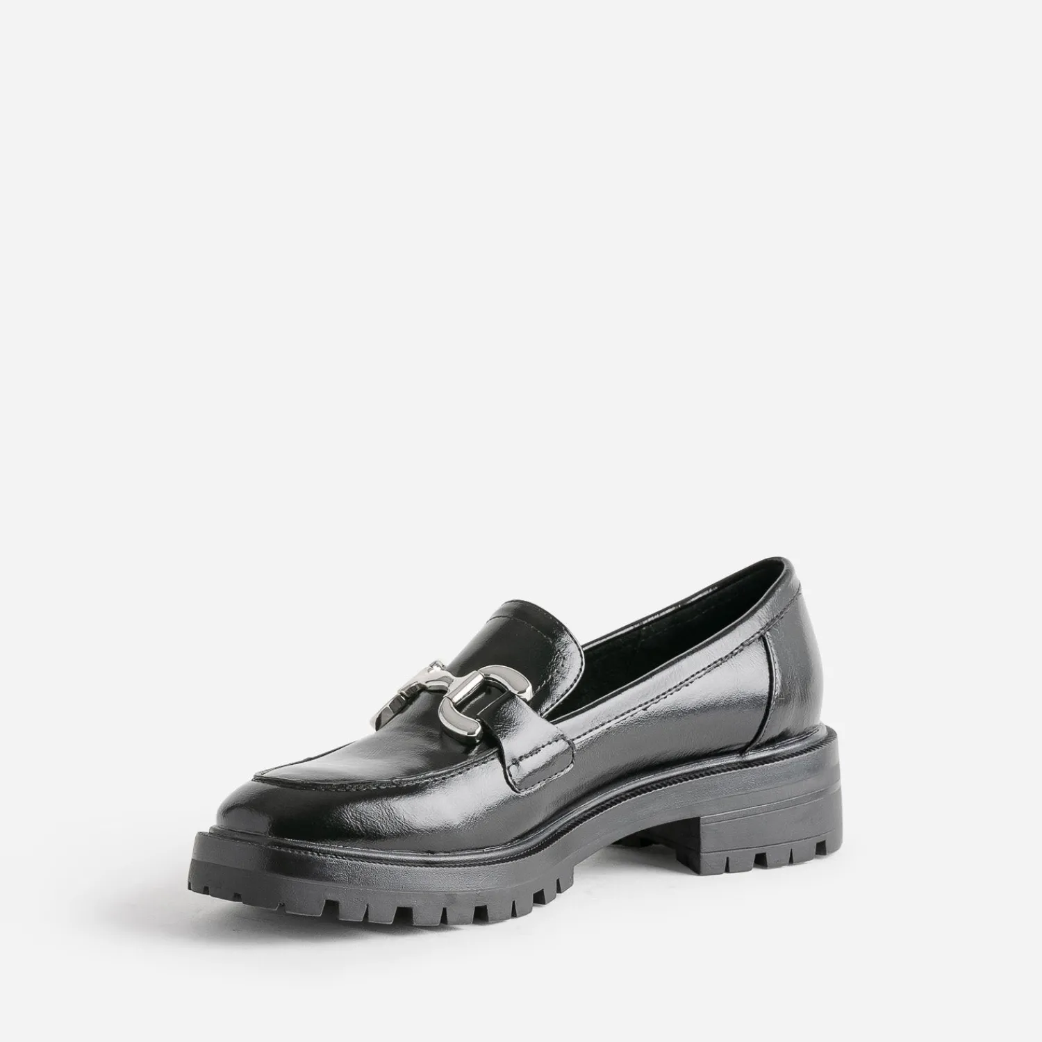 Texto Mocassins/Slippers^Mocassin à maxi mors NOIR